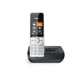 Gigaset COMFORT 500A Telefono analogico DECT Identificatore di chiamata Nero, Argento