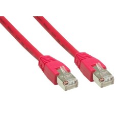 Alcasa Cat. 6 S FTP, 30m cavo di rete Rosso Cat6 S FTP (S-STP)