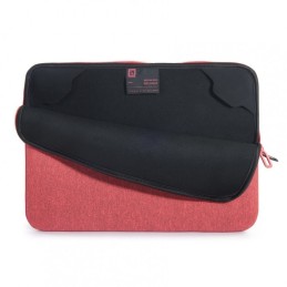 Tucano Mélange Second Skin 35,6 cm (14") Custodia a tasca Rosso