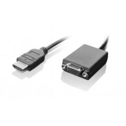 Lenovo HDMI   VGA 0,2 m Nero