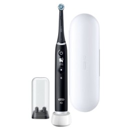 Oral-B iO - 6 - Spazzolino Elettrico Ricaricabile Nero Lava con Custodia da Viaggio