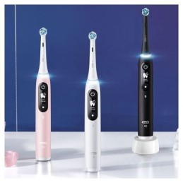 Oral-B iO - 6 - Spazzolino Elettrico Ricaricabile Nero Lava con Custodia da Viaggio