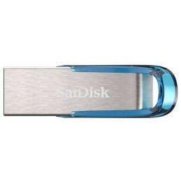 SanDisk Ultra Flair unità flash USB 128 GB USB tipo A 3.2 Gen 1 (3.1 Gen 1) Blu, Argento