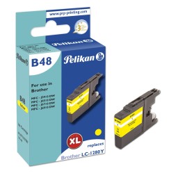 Pelikan B48 Yellow cartuccia d'inchiostro 1 pz Compatibile Resa elevata (XL) Giallo