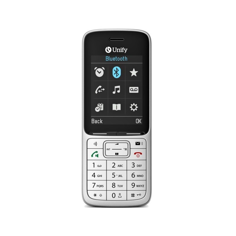 Unify OpenScape DECT Phone SL6 6,1 cm (2.4") 90 g Grigio Unify OpenScape DECT Phone SL6 6,1 cm (2.4") 90 g Grigio