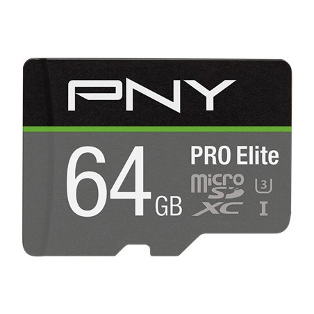 PNY PRO Elite 64 GB MicroSDXC UHS-I Classe 10