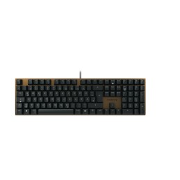 CHERRY KC 200 MX tastiera USB QWERTZ Tedesco Nero, Bronzo