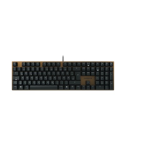 CHERRY KC 200 MX tastiera USB QWERTZ Tedesco Nero, Bronzo