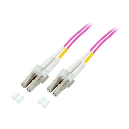 Alcasa 3m LC LC cavo InfiniBand e in fibra ottica Viola