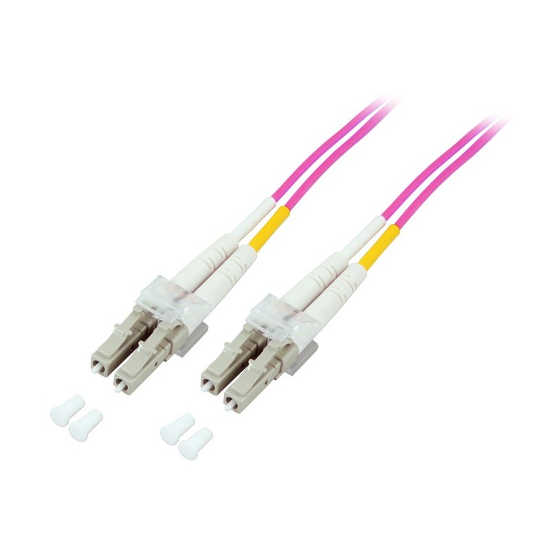 Alcasa 3m LC LC cavo InfiniBand e in fibra ottica Viola