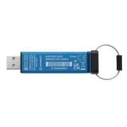 Kingston Technology IronKey Keypad 200 da 16 GB, FIPS 140-3 livello 3 (in fase di approvazione) crittografata AES-256