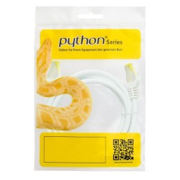 Python 8070PY-075W cavo di rete Bianco 7,5 m Cat7 S FTP (S-STP)