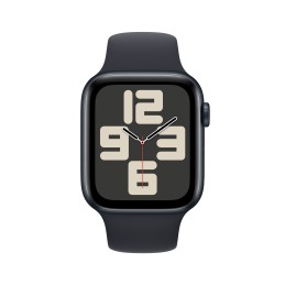 Apple Watch SE OLED 44 mm Digitale 368 x 448 Pixel Touch screen Nero Wi-Fi GPS (satellitare)