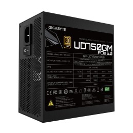 Gigabyte UD750GM PG5 alimentatore per computer 750 W 20+4 pin ATX ATX Nero