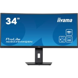 iiyama ProLite XCB3494WQSN-B5 LED display 86,4 cm (34") 3440 x 1440 Pixel UltraWide Quad HD Nero