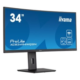 iiyama ProLite XCB3494WQSN-B5 LED display 86,4 cm (34") 3440 x 1440 Pixel UltraWide Quad HD Nero