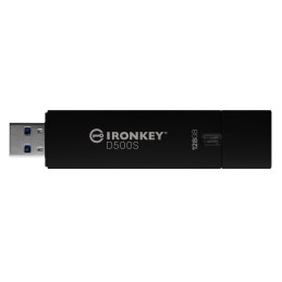 Kingston Technology IronKey 128GB D500S FIPS 140-3 Lvl 3 (in fase di approvazione) AES-256