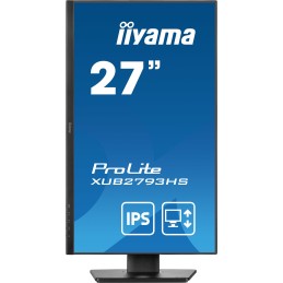 iiyama ProLite XUB2793HS-B6 LED display 68,6 cm (27") 1920 x 1080 Pixel Full HD Nero