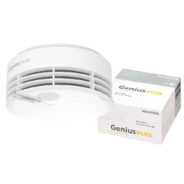 Hekatron Genius Plus gabbia di protezione per rilevatore Plastica Bianco