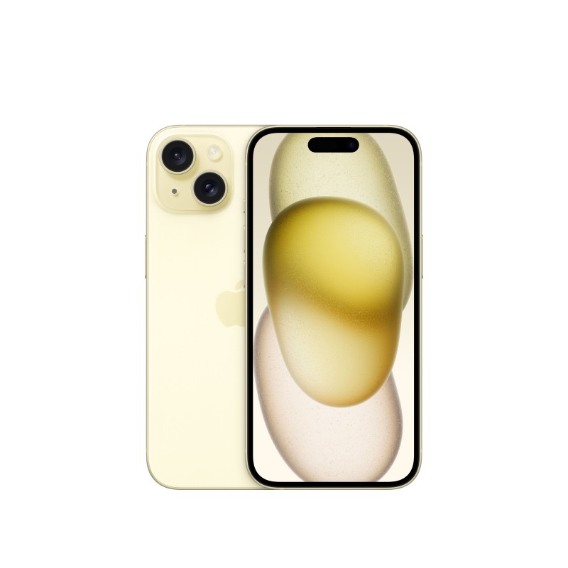 Apple iPhone 15 15,5 cm (6.1") Doppia SIM iOS 17 5G USB tipo-C 512 GB Giallo Apple iPhone 15 15,5 cm (6.1") Doppia SIM iOS 17 5G USB tipo-C 512 GB Giallo