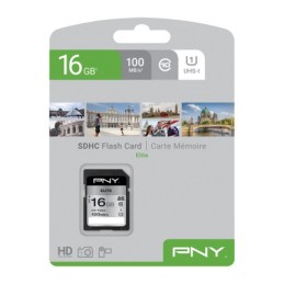 PNY Elite 16 GB SDHC UHS-I Classe 10