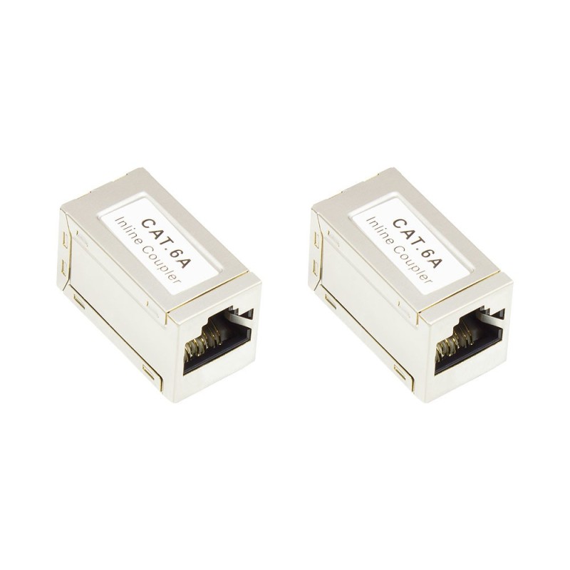 Alcasa MOD8-VM6A adattatore per inversione del genere dei cavi RJ-45 Metallico Alcasa MOD8-VM6A adattatore per inversione del genere dei cavi RJ-45 Metallico