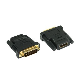 Alcasa HDMI 19pin - DVI Nero