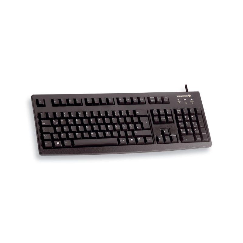 CHERRY G83-6105 tastiera USB QWERTZ Tedesco Nero