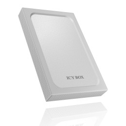 ICY BOX IB-254U3 Box esterno HDD SSD Argento 2.5" Alimentazione USB