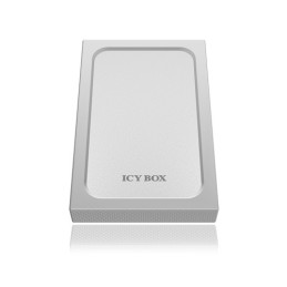 ICY BOX IB-254U3 Box esterno HDD SSD Argento 2.5" Alimentazione USB