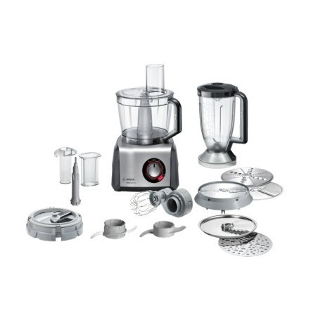 Bosch MC812M865 robot da cucina 1250 W 3,9 L Nero, Acciaio inossidabile