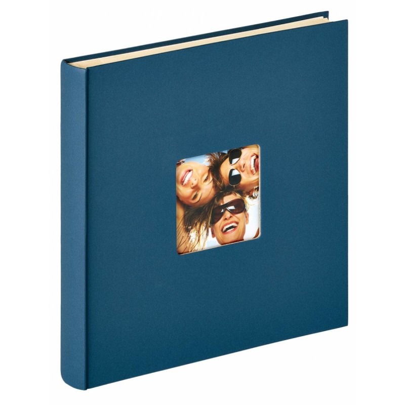 Walther Design Fun album fotografico e portalistino Blu 50 fogli XL