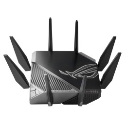 ASUS GT-AXE11000 router wireless Gigabit Ethernet Tri-band (2,4 GHz 5 GHz 6 GHz) Nero