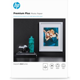 HP Confezione da 20 fogli carta fotografica Premium Plus, lucida A4 210 x 297 mm