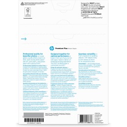 HP Confezione da 20 fogli carta fotografica Premium Plus, lucida A4 210 x 297 mm