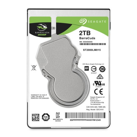 Seagate Barracuda 2.5" 2.5" 2 TB Serial ATA III