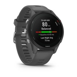 Garmin Forerunner 255 3,3 cm (1.3") MIP 46 mm Digitale 260 x 260 Pixel Touch screen Grigio Wi-Fi GPS (satellitare)