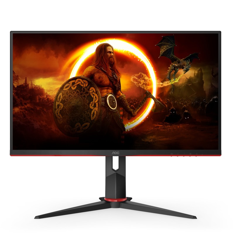 AOC Q27G2S/EU computer monitor 27" 2560 x 1440 pixels Quad HD LED Black, Red