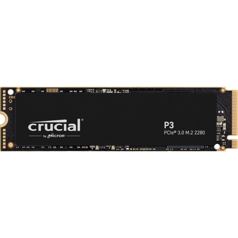 Crucial P3 M.2 500 GB PCI Express 3.0 3D NAND NVMe