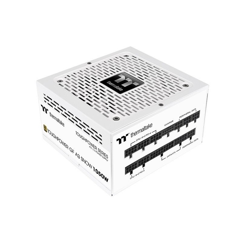 Thermaltake Toughpower GF A3 Snow 1050W - TT Premium Edition alimentatore per computer 24-pin ATX ATX Bianco Thermaltake Toughpower GF A3 Snow 1050W - TT Premium Edition alimentatore per computer 24-pin ATX ATX Bianco