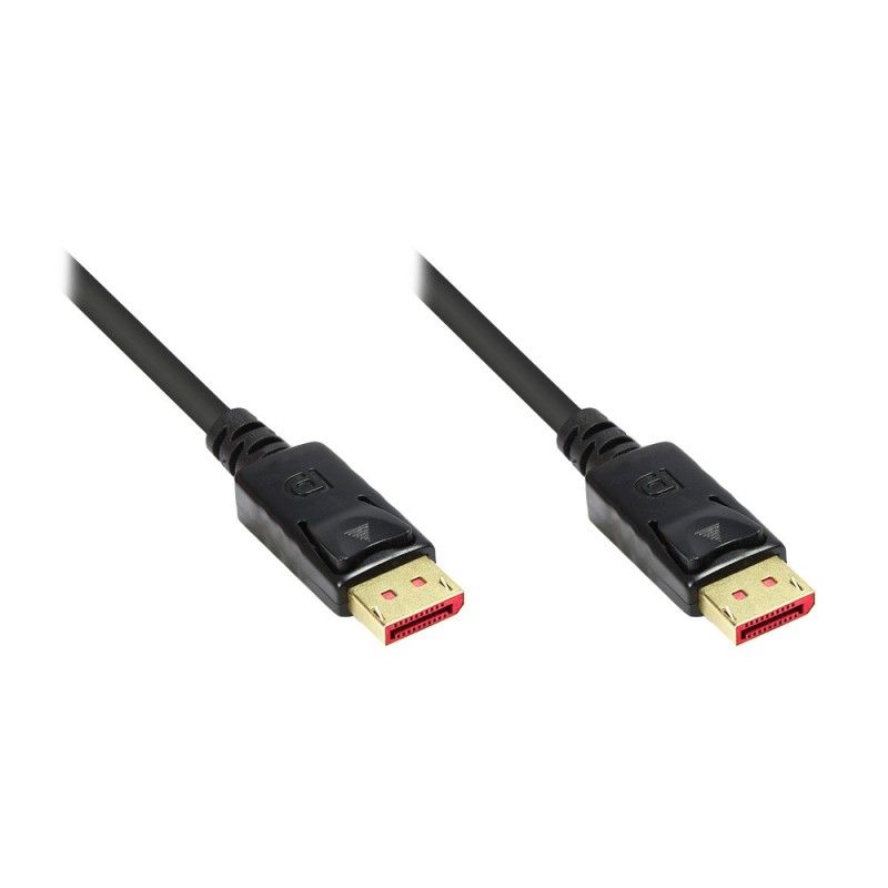 Alcasa 4814-030S cavo DisplayPort 3 m Nero