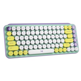 Logitech POP Keys Wireless Mechanical Keyboard With Emoji Keys tastiera RF senza fili + Bluetooth QWERTZ Tedesco Colore menta