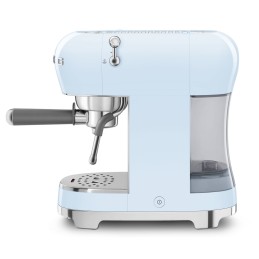 Smeg Macchina da Caffè Espresso Manuale 50's Style – Azzurro LUCIDO – ECF02PBEU