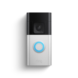Ring Battery Doorbell Plus Nero, Nichel