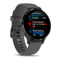 Garmin Venu 3S 3,05 cm (1.2") AMOLED Digitale 390 x 390 Pixel Touch screen Grigio Wi-Fi GPS (satellitare)
