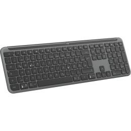 Logitech K950 Signature Slim tastiera RF senza fili + Bluetooth QWERTZ Tedesco Grafite