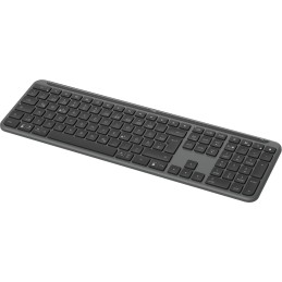 Logitech K950 Signature Slim tastiera RF senza fili + Bluetooth QWERTZ Tedesco Grafite