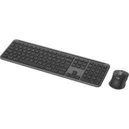 Logitech MK950 Signature Slim tastiera Mouse incluso RF senza fili + Bluetooth QWERTY US International Grafite