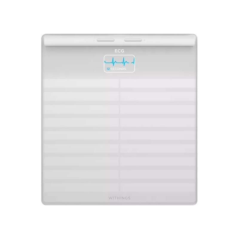 Withings Body Scan Quadrato Bianco Bilancia pesapersone elettronica
