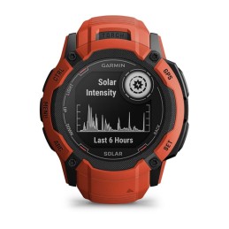 Garmin Instinct 2X Solar 2,79 cm (1.1") MIP 50 mm Digitale 176 x 176 Pixel Touch screen Rosso GPS (satellitare)